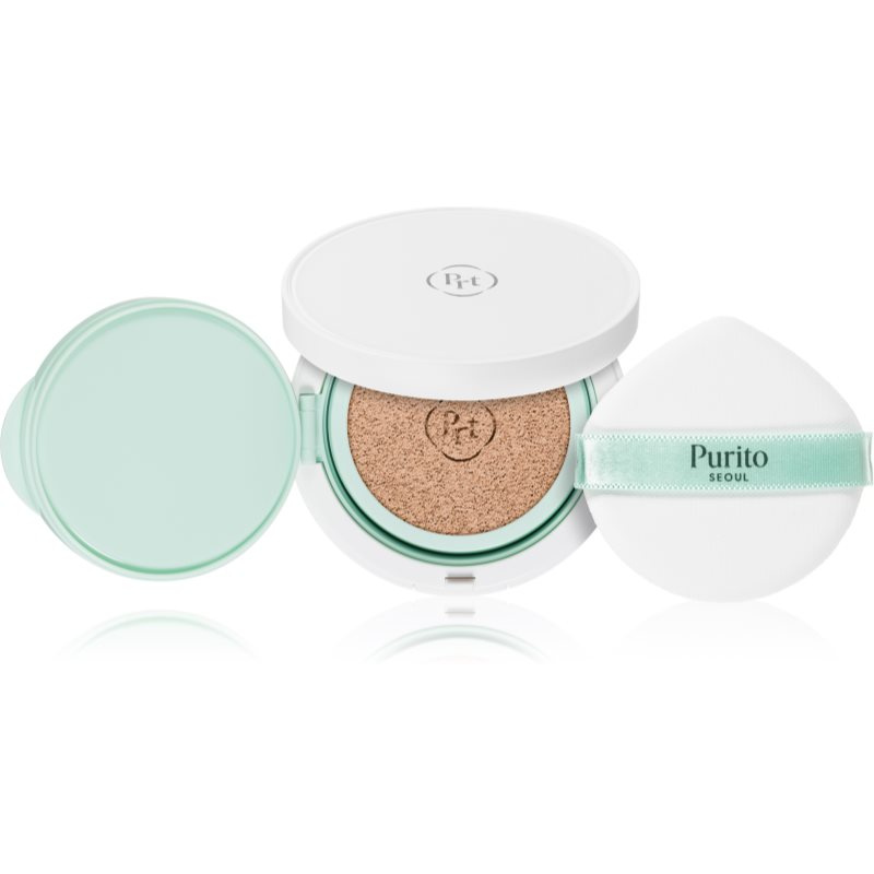 Purito Wonder Releaf Centella BB Cushion BB krém v houbičce SPF 30 odstín 13 Neutral Ivory 15 g