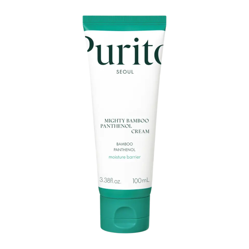 Purito Mighty Bamboo Panthenol Cream intenzivní regenerační krém pro obnovu kožní bariéry 100 ml