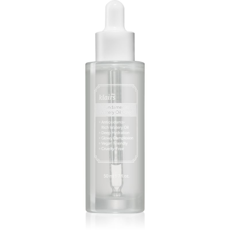 Klairs Fundamental Watery Oil Drop antioxidační olejové sérum na obličej 50 ml