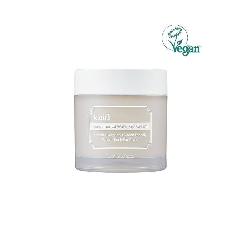 Klairs Fundamental Water Gel Cream hydratační gelový krém na obličej 70 ml