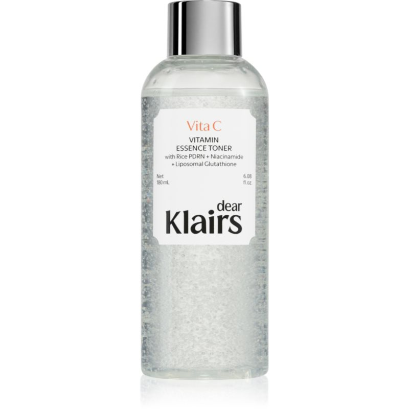 Dear Klairs Freshly Juiced Vitamin Essence Toner jemné pleťové tonikum pro rozjasnění a hydrataci 180 ml