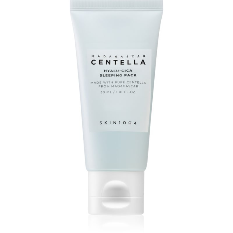 SKIN1004 Madagascar Centella Hyalu-Cica Sleeping Pack zdokonalující a hydratační maska na noc pro vypnutí pleti 30 ml