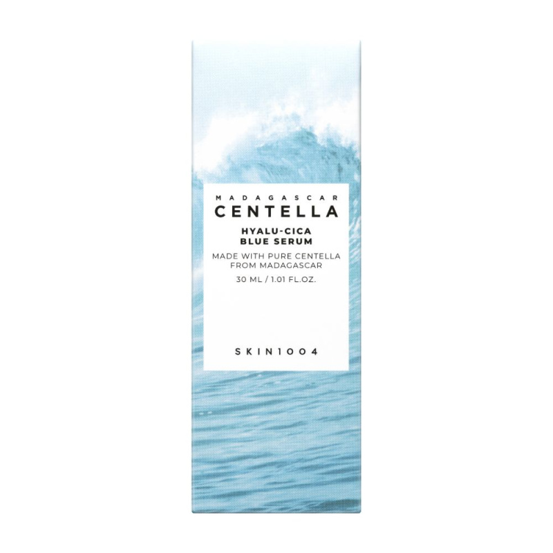 SKIN1004 Madagascar Centella Hyalu-Cica Blue Serum intenzivně hydratační sérum pro zklidnění a posílení citlivé pleti 30 ml