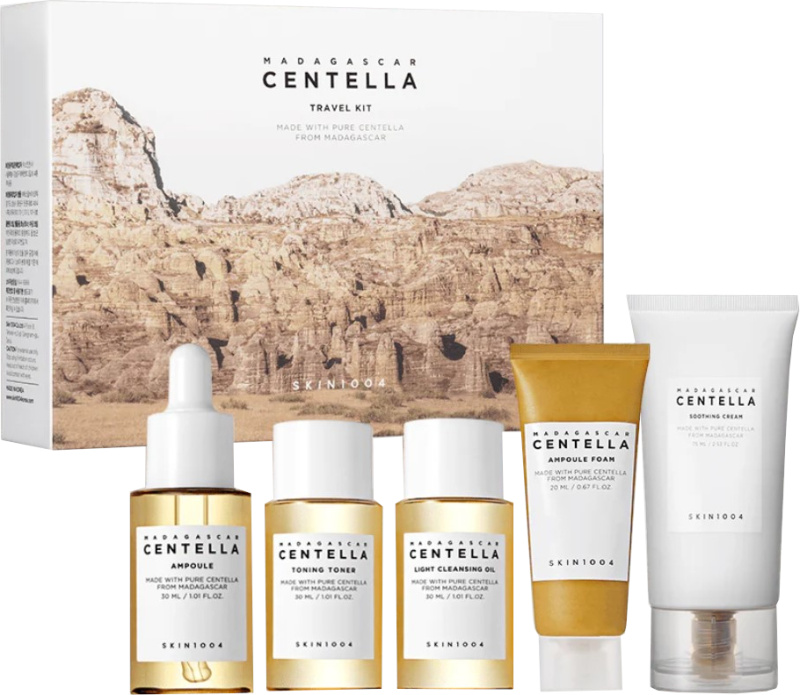 SKIN1004 Madagascar Centella Travel Kit cestovní sada pro citlivou a podrážděnou pleť