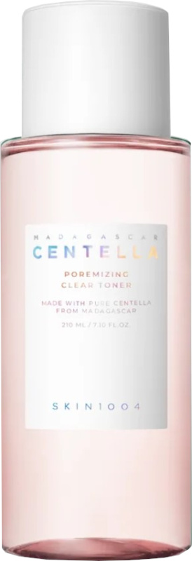 SKIN1004 Madagascar Centella Poremizing Clear Toner jemné exfoliační tonikum pro vyhlazení pleti a minimalizaci pórů 210 ml
