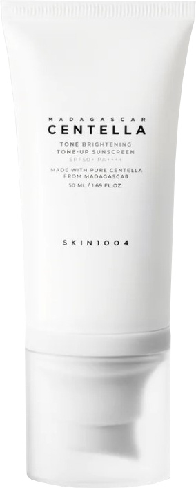 SKIN1004 Madagascar Centella Tone Brightening Tone-Up Sunscreen ochranný tónovaný fluid na obličej pro rozjasnění pleti SPF 50+ 50 ml