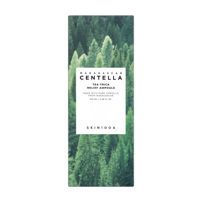 SKIN1004 Madagascar Centella Tea-Trica Relief Ampoule zklidňující pleťové sérum pro problematickou pleť, akné 100 ml