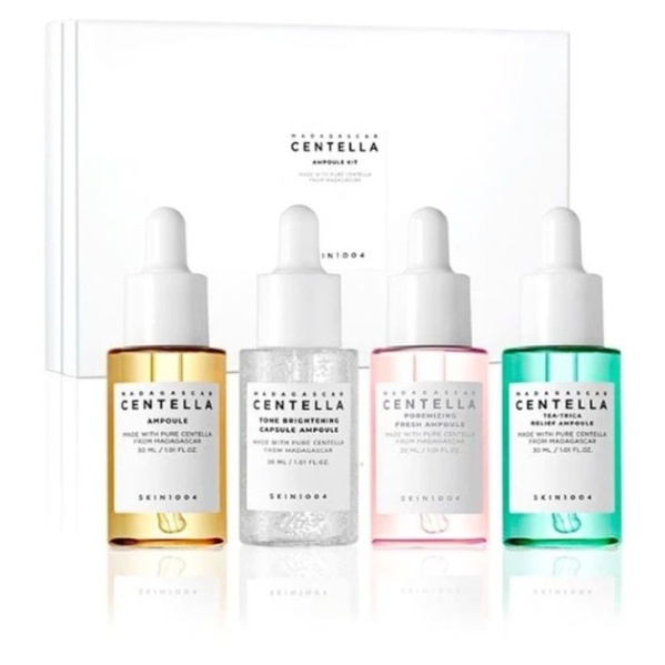 SKIN1004 Madagascar Centella Ampoule Kit dárková sada pro dokonalou pleť