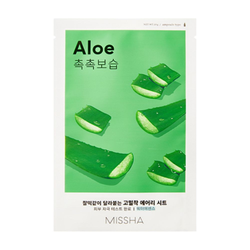 MISSHA Airy fit sheet mask tea tree plátýnková maska 19 g