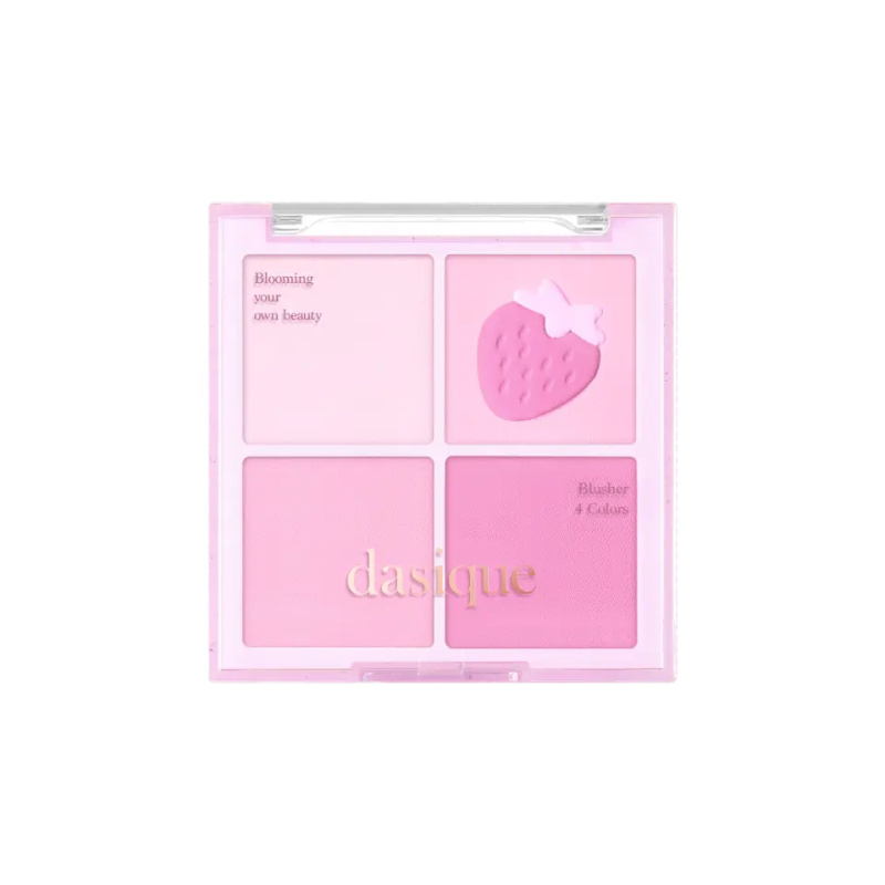 Dasique Blending Mood Cheek paleta tvářenek pro zdravý vzhled odstín 06 Berry Smoothie 10 g