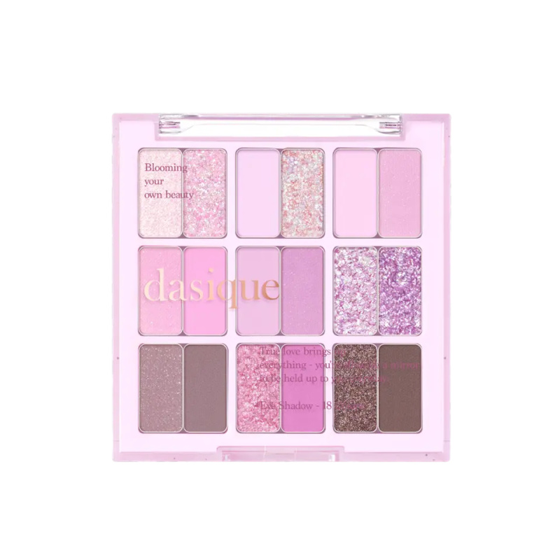 Dasique Eye Shadow Pallete paletka očních stínů odstín 18 Berry Smoothie 7 g