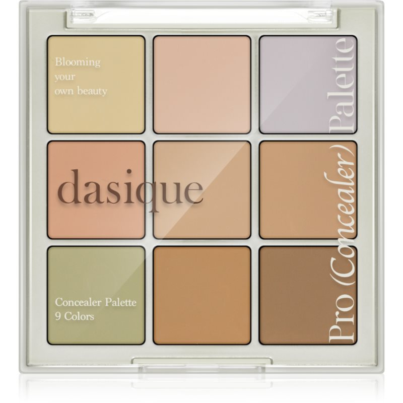 Dasique Pro Concealer Palette paleta korektorů pro pleť s nedokonalostmi odstín 02 Medium Cover 8 g