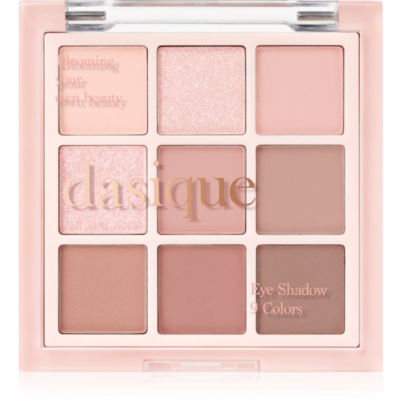 Dasique Eye Shadow Palette paletka očních stínů odstín 27 Rose Milk Tea 7 g