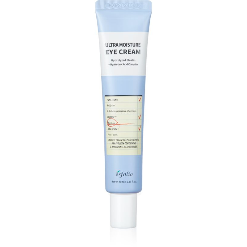 esfolio Ultra Moisture hydratační oční krém 40 ml