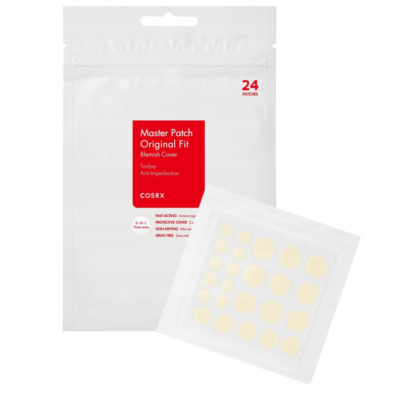 Cosrx Master Patch Original Fit čisticí náplast pro problematickou pleť 24 ks