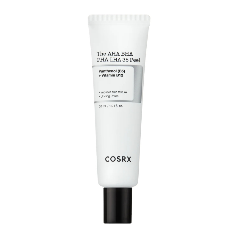 Cosrx The AHA BHA PHA LHA gelový peeling proti černým tečkám 30 ml