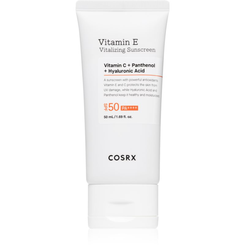 Cosrx Vitamin E Vitalizing Sunscreen opalovací krém na obličej SPF 50 50 ml