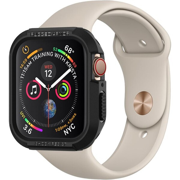 Spigen Rugged Armor ochranný kryt pro Apple Watch 4 40mm černý 061CS24480 Černá