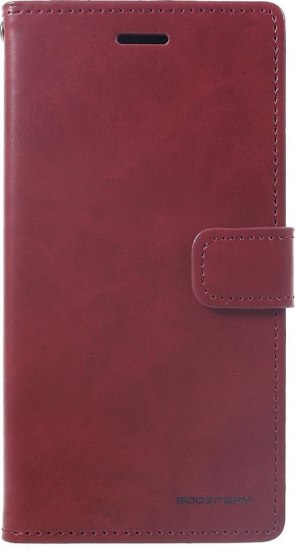 Mercury Pouzdro / kryt pro iPhone XR - Mercury, Bluemoon Diary Wine