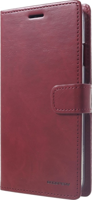 Mercury Pouzdro / kryt pro iPhone XS MAX - Mercury, Bluemoon Diary Wine