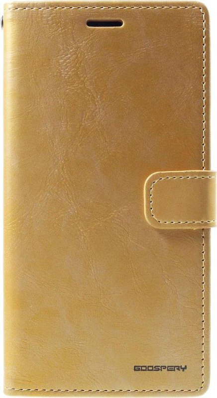 Mercury Pouzdro / kryt pro iPhone XS MAX - Mercury, Bluemoon Diary Gold