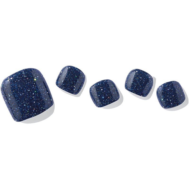 ohora Semi Cured Gel Pedicure Strips P Starry Night nálepky na nehty na nohy odstín PB-016 1 ks