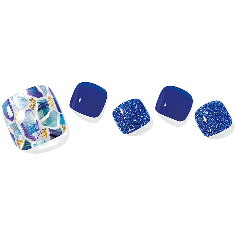 ohora Semi Cured Gel Pedicure Strips P Positano nálepky na nehty na nohy odstín PD-111 1 ks