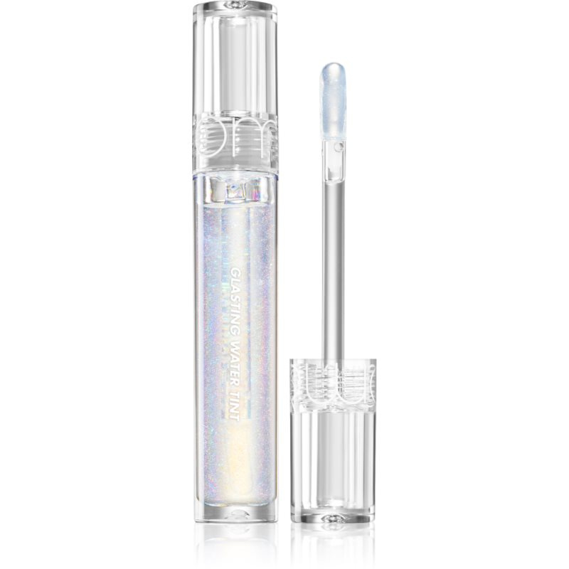 rom&nd Glasting Water Gloss zářivý lesk na rty se třpytkami odstín 00 Meteor Track 4.3 g