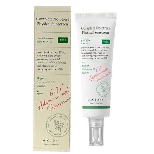 AXIS-Y Complete No-Stress Physical Sunscreen SPF50+/PA++++ - 50 ml