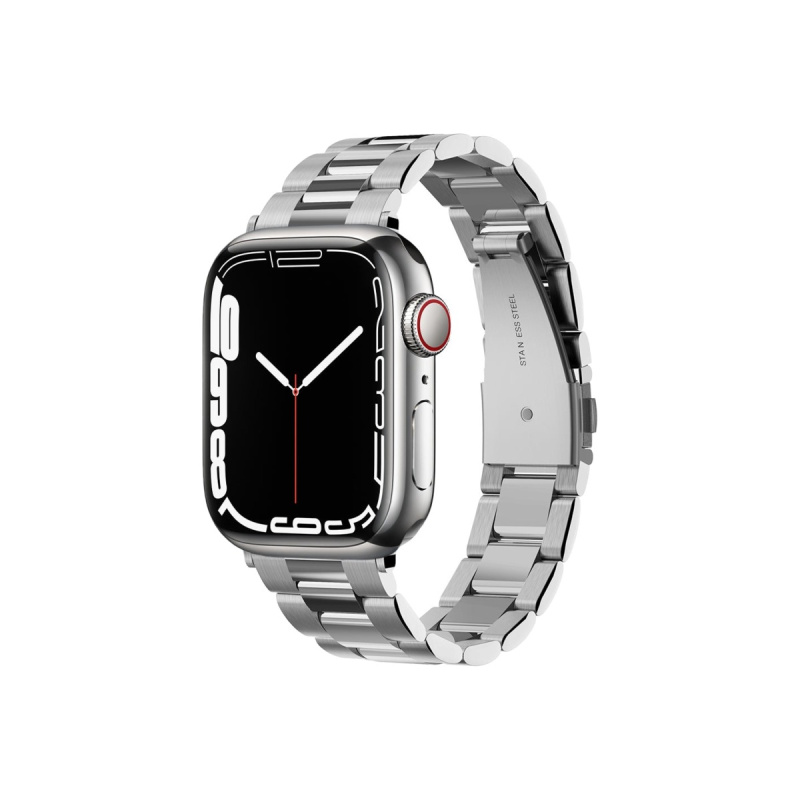 Řemínek pro Apple Watch 38/40/41 mm Spigen Modern Fit Watch Band - stříbrný