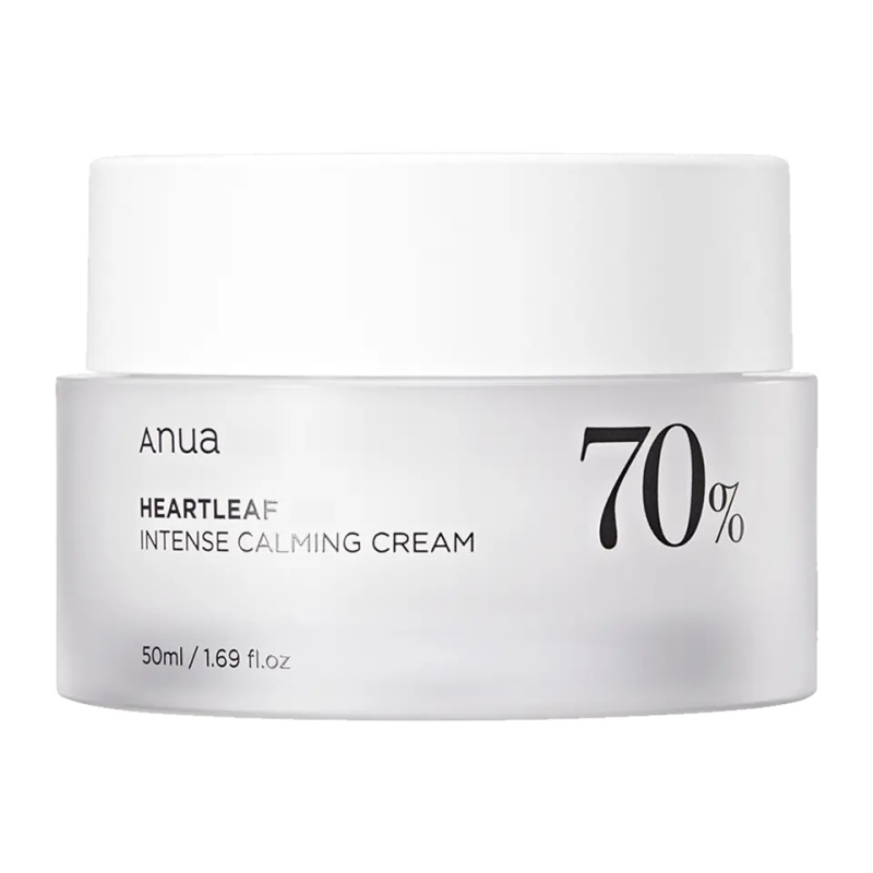 Anua Heartleaf 70% Intense Calming Cream zklidňující krém 50 ml
