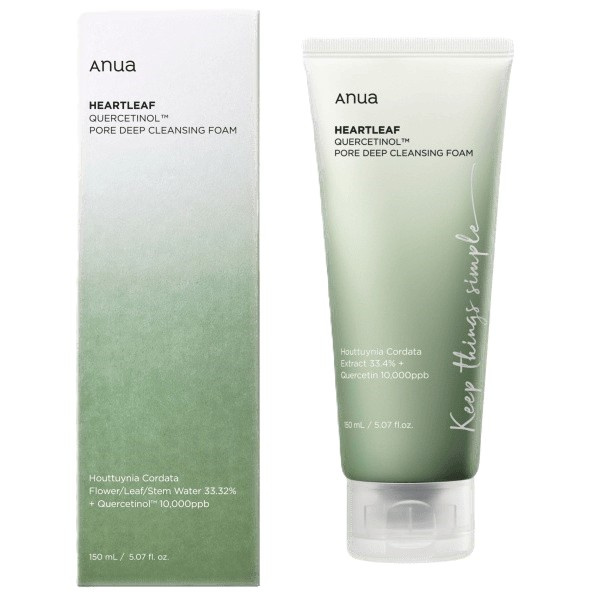 Anua Heartleaf Quercetinol Pore Deep Cleansing Foam čisticí pěna 150 ml