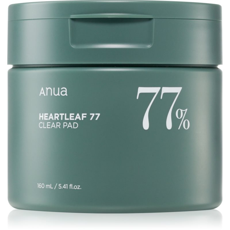 Anua Heartleaf 77% Toner Pad tonizační polštářky proti černým tečkám 70 ks