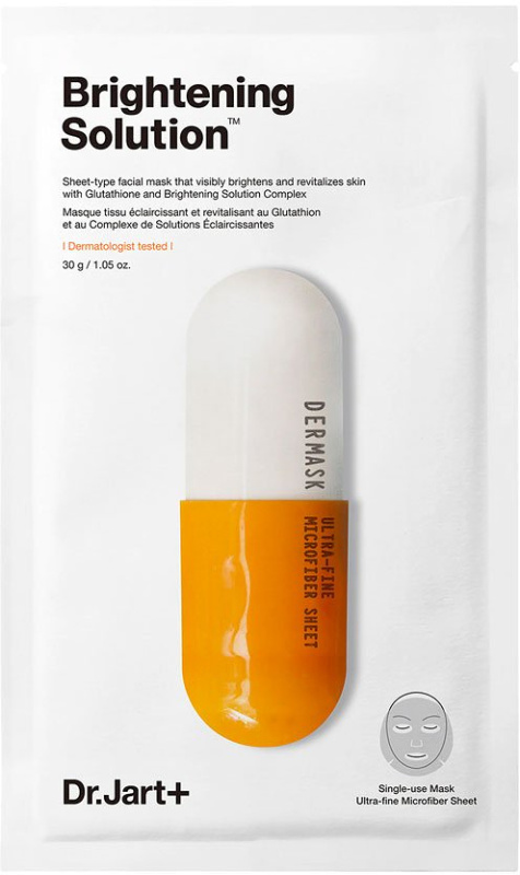DR. JART+ Rozjasňující pleťová maska Dermask 5 x 30 g