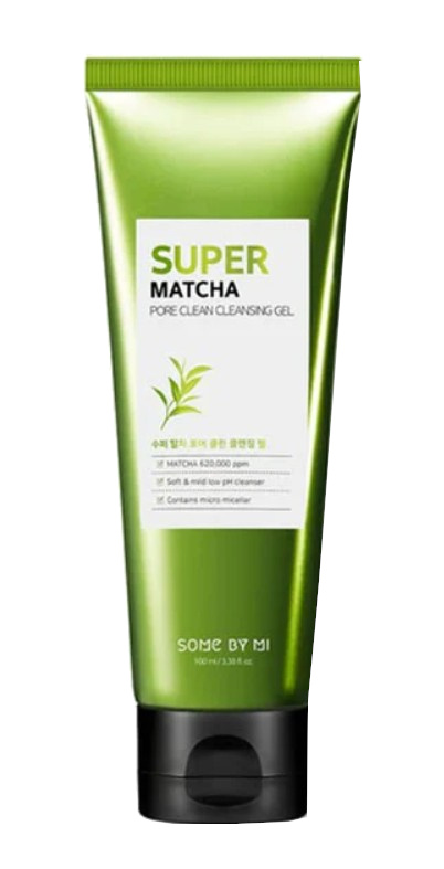 Some By Mi Super Matcha Pore Clean jemný čisticí gel na rozšířené póry 100 ml