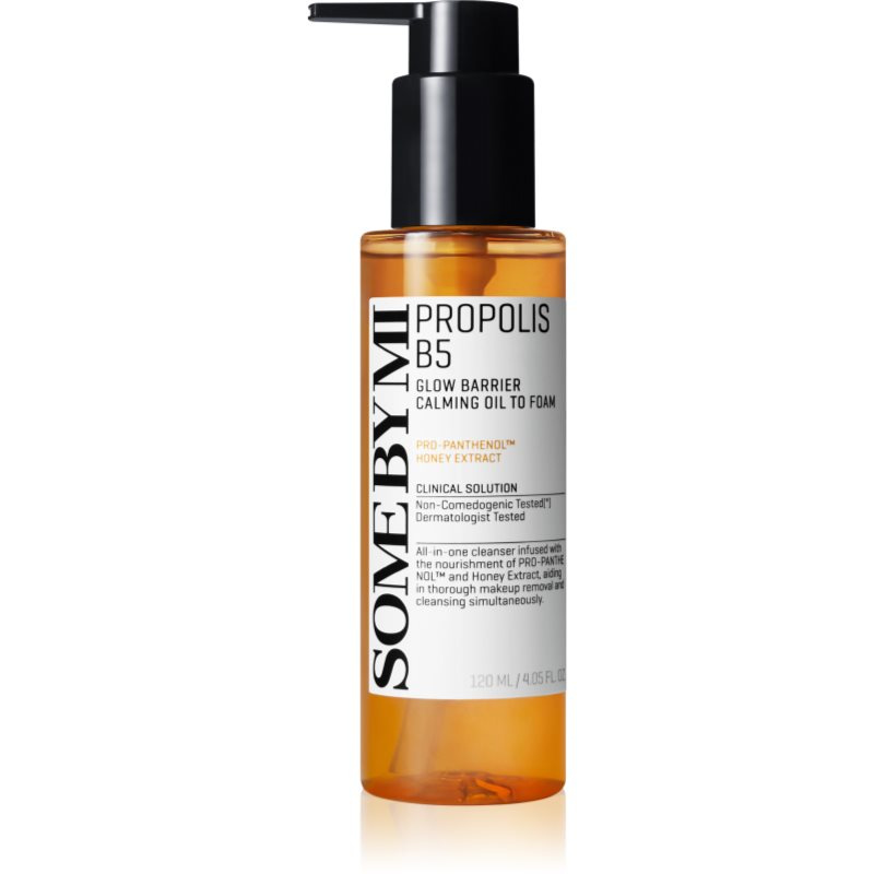 Some By Mi Propolis B5 Glow Barrier zklidňující čisticí olej pro citlivou pleť 120 ml