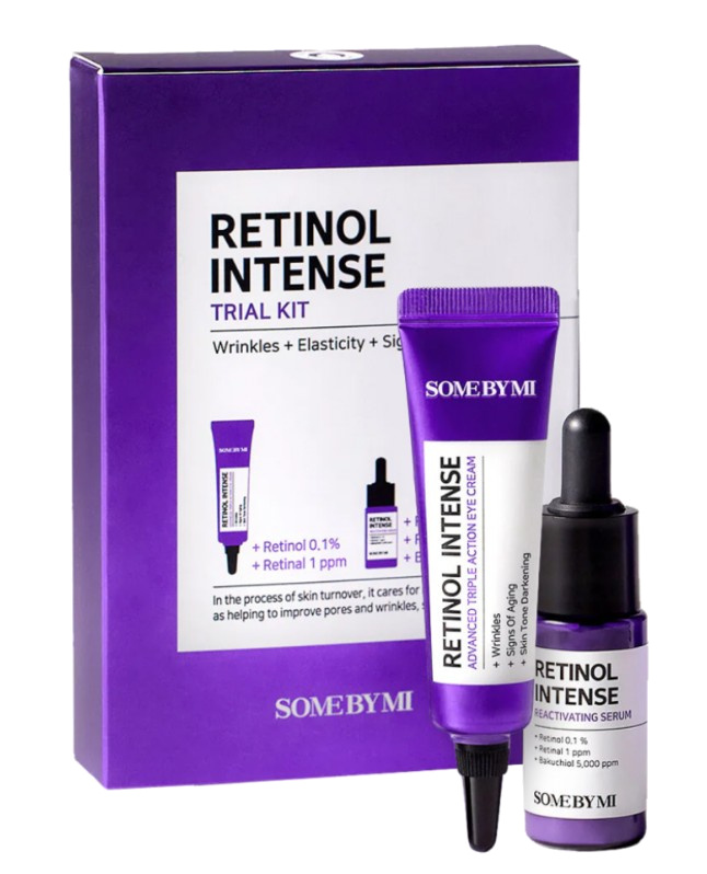 Some By Mi Retinol Intense Trial Kit cestovní sada pro rozjasnění a vyhlazení pleti