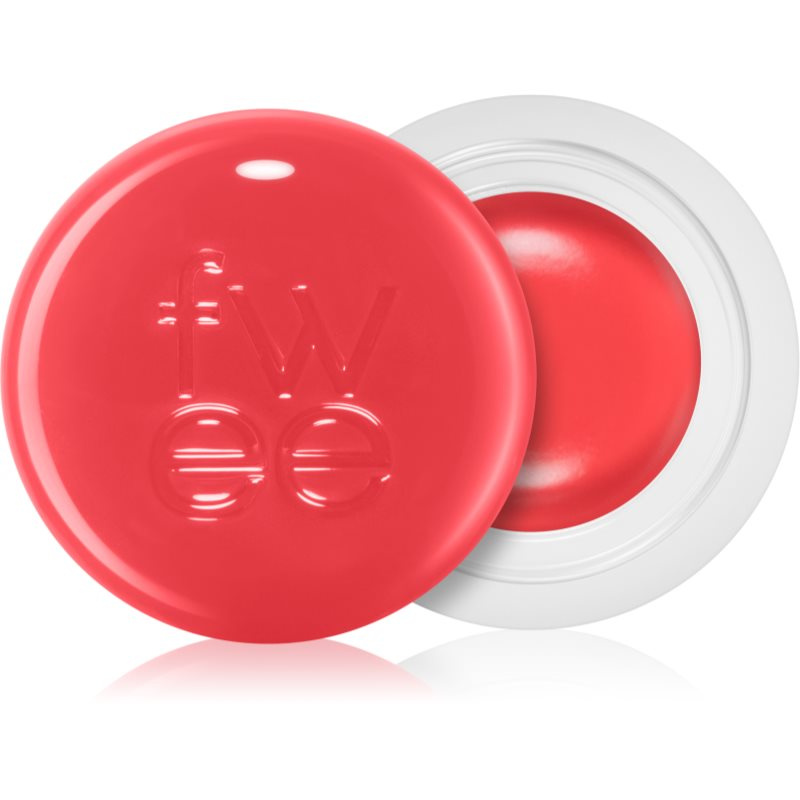 fwee Lip&Cheek Blurry Pudding Pot tónovací balzám na rty a tváře odstín RD01 D-Day (Reddish Moment) 5 g