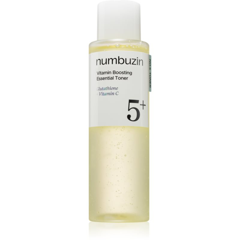 Numbuzin No. 5 Glutathione Vitamin Concentrated Toner hydratační tonikum pro sjednocení barevného tónu pleti 200 ml