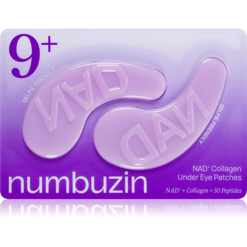 Numbuzin No. 9 NAD+ Collagen Under Eye Patches regenerační hydrogelové polštářky pod oči proti kruhům pod očima 5 ks