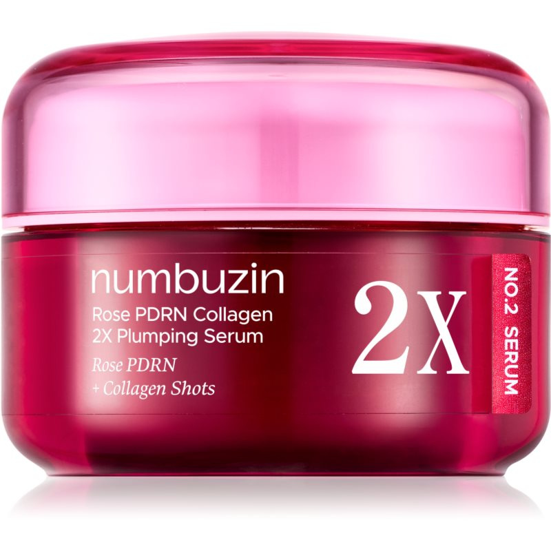 Numbuzin No. 2 Rose PDRN Collagen 2X Plumping Serum intenzivní zpevňující sérum s hydratačním účinkem 30 ml