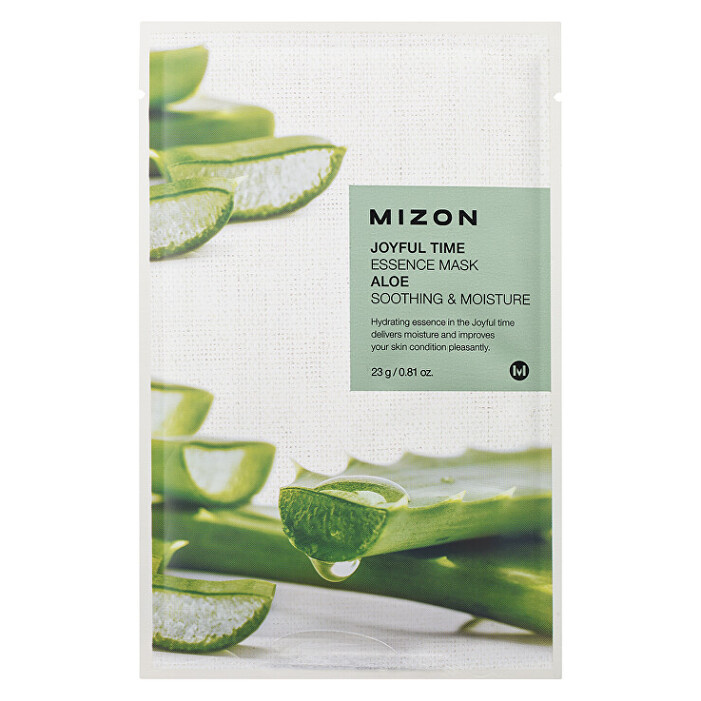 MIZON Joyful Time Plátýnková 3D maska s aloe vera 23 g