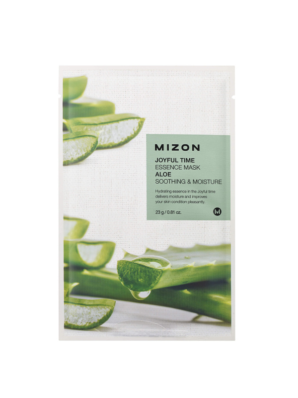 MIZON Joyful Time Plátýnková 3D maska s aloe vera 23 g