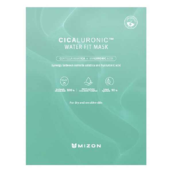 MIZON Cicaluronic  Hydratační pleťová maska s kyselinou hyaluronovou 24 g