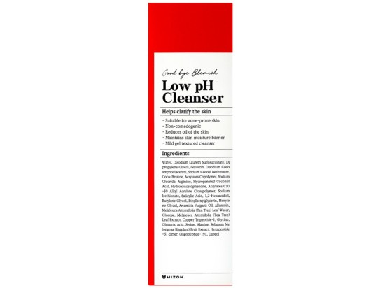 Mizon Good Bye Blemish Low pH Cleanser čisticí pěna 100 ml