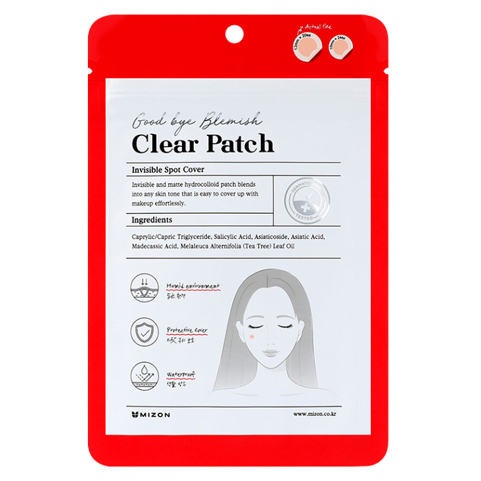 Mizon Good Bye Blemish Clear Patch čisticí náplast proti akné 44 ks