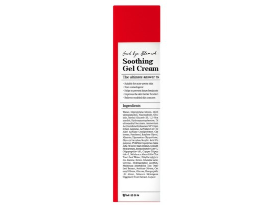 Mizon Good Bye Blemish Soothing Gel Cream gelový krém 55 ml