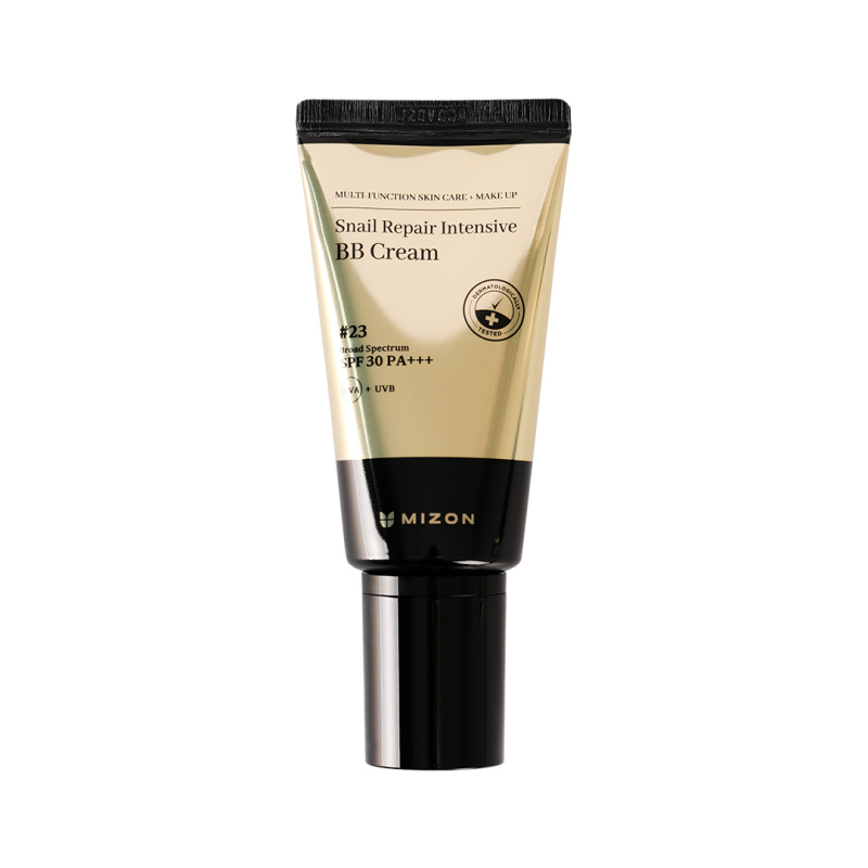 Mizon Snail Repair Intensive hydratační BB krém SPF 30 odstín #21 Light Beige (Cool tone) 50 ml