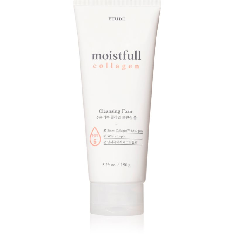 ETUDE Moistfull Collagen jemná čisticí pěna s hydratačním účinkem 150 g