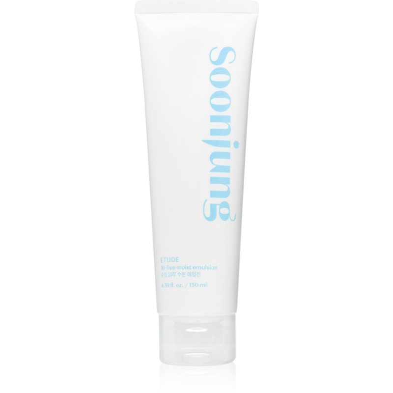 ETUDE SoonJung 10-Free Moist Emulsion zklidňující a hydratační emulze pro citlivou a podrážděnou pleť 130 ml